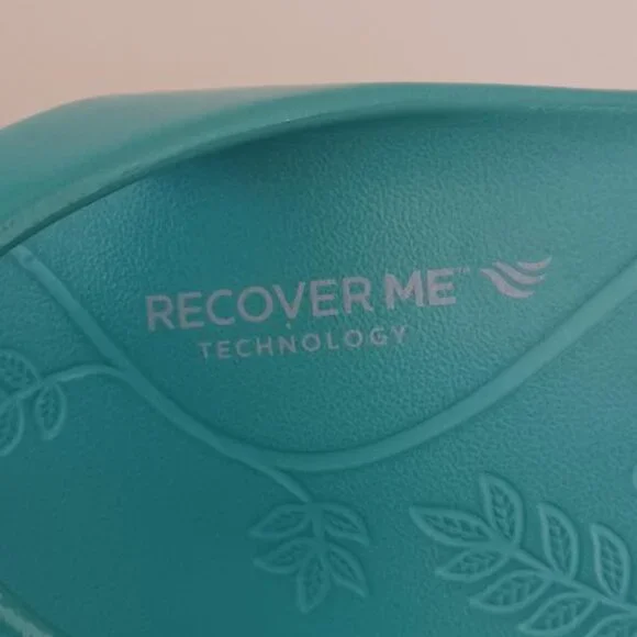 EUC Alegria Recovery Ode Aqua Gloss Sandals US Size 6/6.5 (EU 36) - Picture 12 of 14